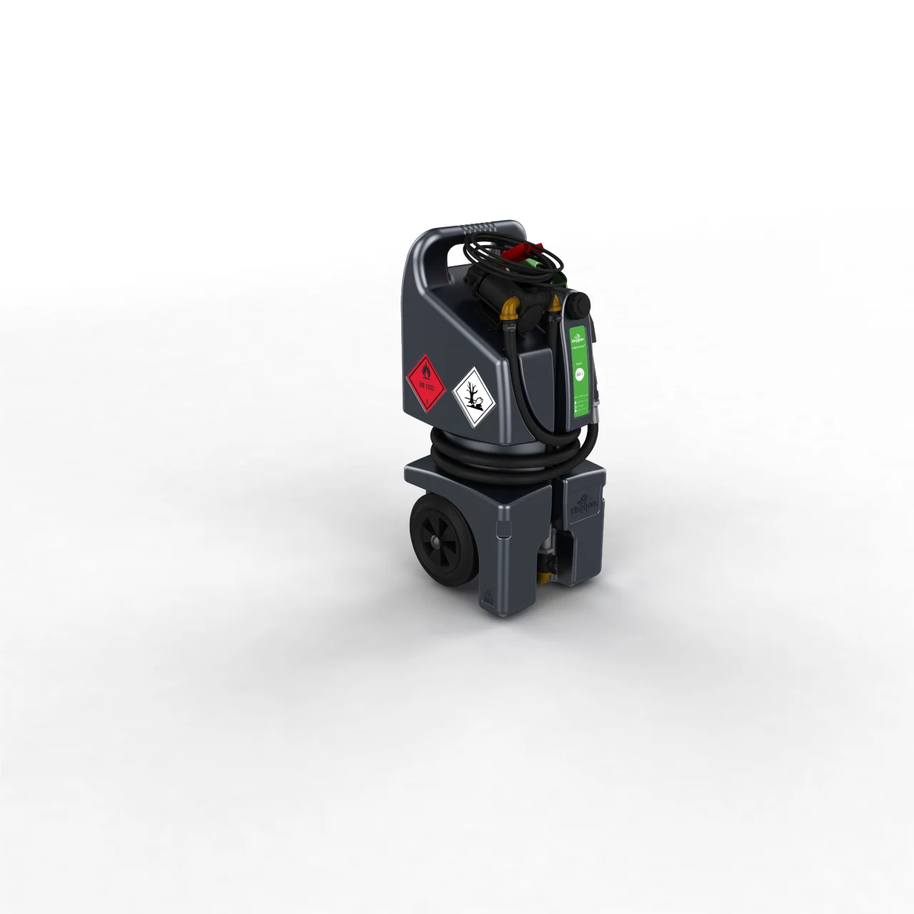 Zbiornik na paliwo 60l - TrolleyMaster® Mobilny z dystrybutorem, Pompa 24V - 0028127 zbiornik na paliwo do łodzi - kingspan trolleymaster 60l z dystrybutorem